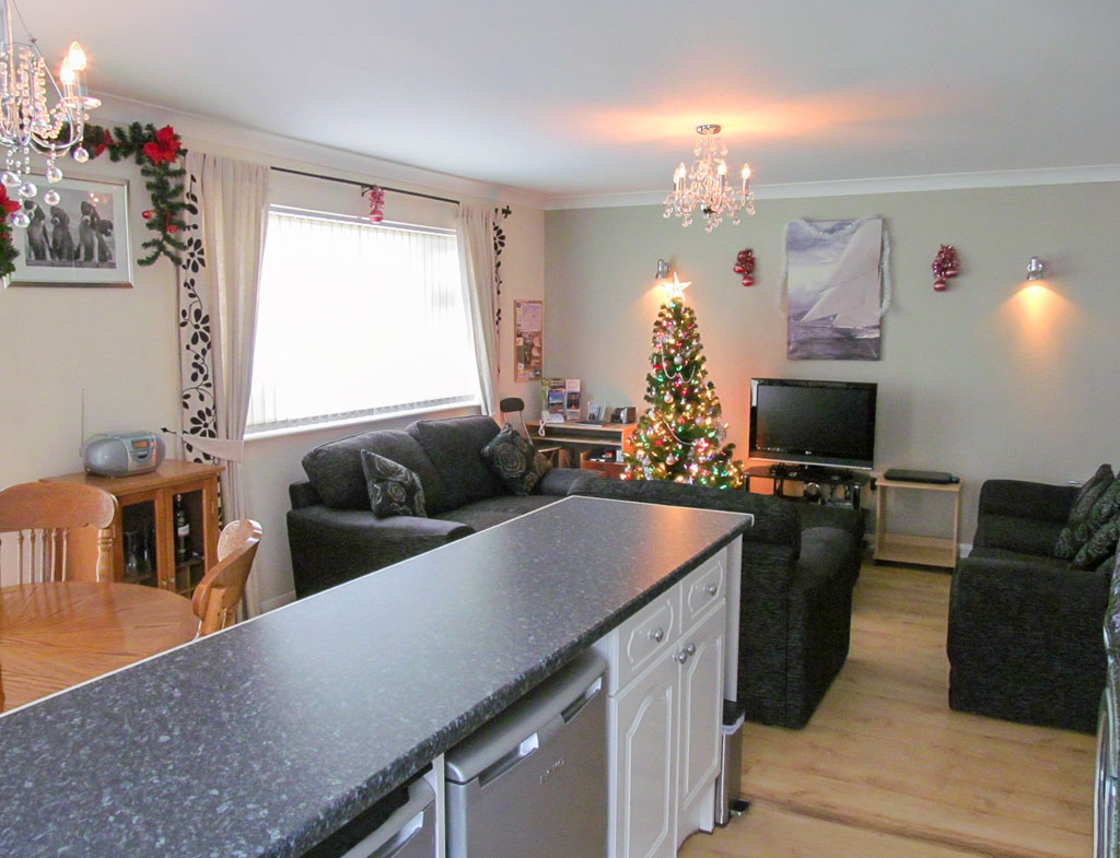 Living room seating area